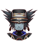 Sora's Limit Form sprite as it appears in Space Paranoids.