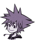 Sora's Limit Form sprite as it appears in Timeless River.