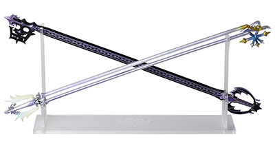 File:Kingdom Hearts Orchestra -World of Tres- Oathkeeper and Oblivion Keyblade Batons.png