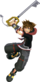 A fourth render of Sora, as he appears in Kingdom Hearts III.
