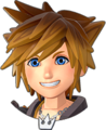 Sora's sprite in Toy Box while in Guardian Form.