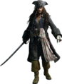 Jack Sparrow as he appears in Kingdom Hearts III.
