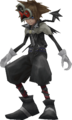 Sora as he appears in Limit Form in Halloween Town.