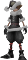 Sora as he appears in Master Form in Christmas Town.
