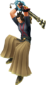 A render of Terra, as he appears in Kingdom Hearts Melody of Memory.