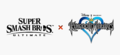 The Super Smash Bros. Ultimate and Kingdom Hearts logos.