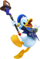 A render of Donald, as he appears in Kingdom Hearts Melody of Memory.