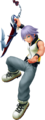 A render of Riku, as he appears in Kingdom Hearts Melody of Memory.