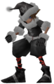 Sora as he appears in Limit Form in Christmas Town.