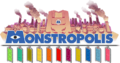 The logo of Monstropolis.