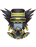 Sora's Master Form sprite while damaged as it appears in Space Paranoids.