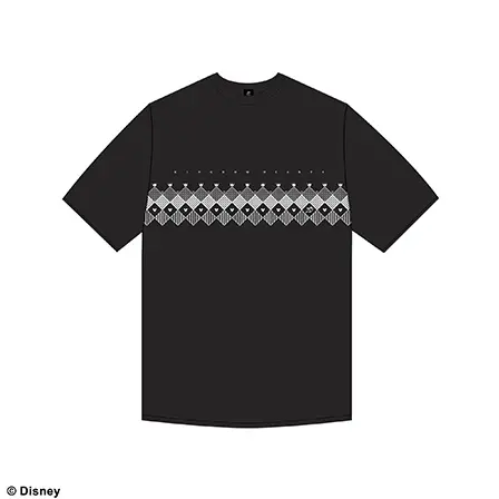 File:Kingdom Hearts - 20th Anniversary T-shirt (Monochrome).png