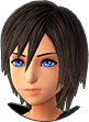 An unused HP sprite for Xion as it appears in Kingdom Hearts III.