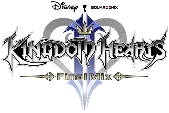 File:Kingdom Hearts II Final Mix logo KHIIFM.png