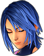 Aqua's HP sprite when she's knocked out as an ally.