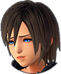 Xion's HP sprite when she has low health.