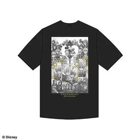 File:Kingdom Hearts - 20th Anniversary T-shirt.png