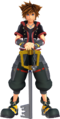 A second render of Sora from Kingdom Hearts III.