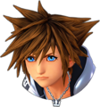 Sora's sprite while in Ultimate Form when in battle.