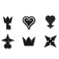 Monogram Kingdom Hearts magnet set