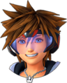 Sora's sprite in San Fransokyo while in Ultimate Form.