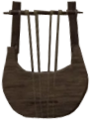 A breakable lyre as it appears in Olympus.