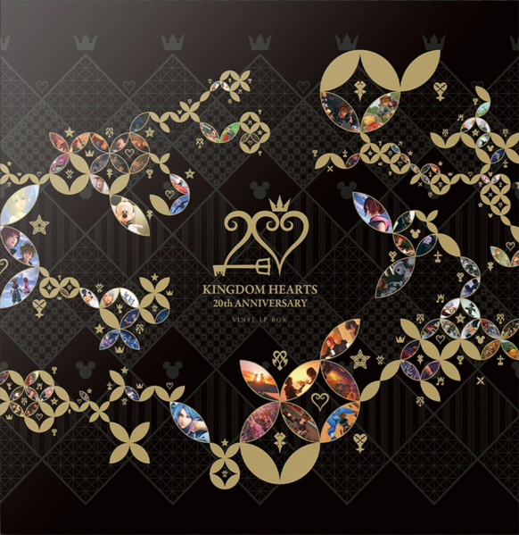 File:Kingdom Hearts 20th Anniversary Vinyl LP Box cover.png