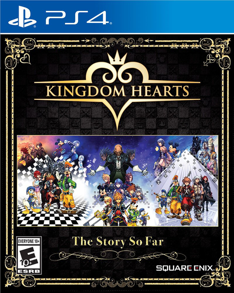 File:Kingdom Hearts -The Story So Far- cover art SSF.png