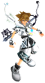 Sora as he appears in his Final Form outfit.