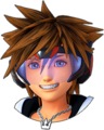 Sora's sprite in San Fransokyo while in Light Form.