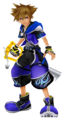 Sora as he appears in his Wisdom Form outfit.