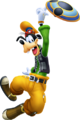 A render of Goofy, as he appears in Kingdom Hearts Melody of Memory.
