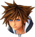Sora's sprite while in Element Form when in battle.