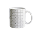 Monogram/white Kingdom Hearts III mug