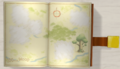 Blank 100 Acre Wood Book, as it appears in Kingdom Hearts.
