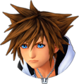 Sora's sprite while in Light Form when in battle.
