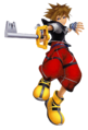 Sora as he appears in his Limit Form outfit.