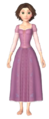 Rapunzel with short hair as she appears in Kingdom Hearts III.
