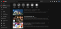 Screenshot of the YouTube Trending page, showing the Opening Movie trailer as trending at the top of the list
