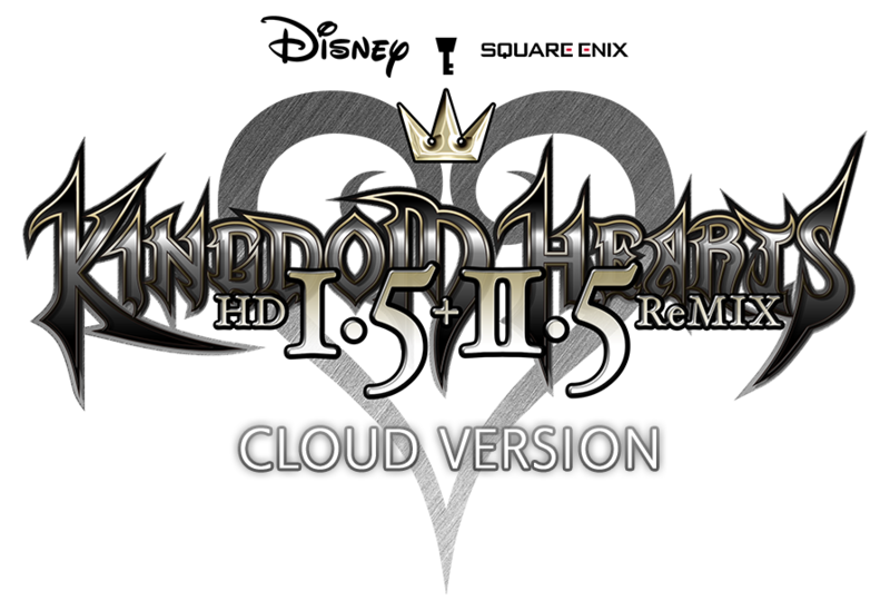 File:Kingdom Hearts HD 1.5 + 2.5 ReMIX Cloud Version logo 1.5+2.5CV.png