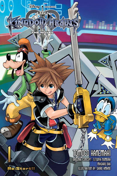 File:Kingdom Hearts III - The Novel, Volume 1 cover KHIII.png