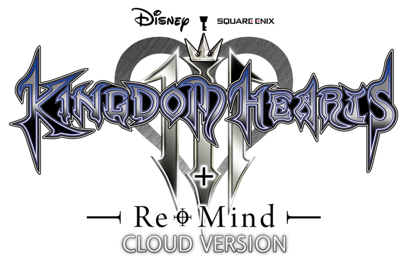 File:Kingdom Hearts III + Re Mind Cloud Version logo KH3CV.png