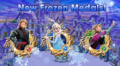 Some of the medals from the Frozen collaboration revealed.