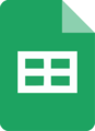 Google Sheets icon.png
