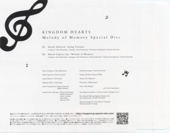 Kingdom Hearts Melody of Memory Special Disc booklet.png